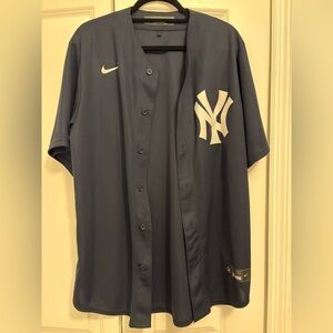 Nike Dark Blue Athletic Jersey